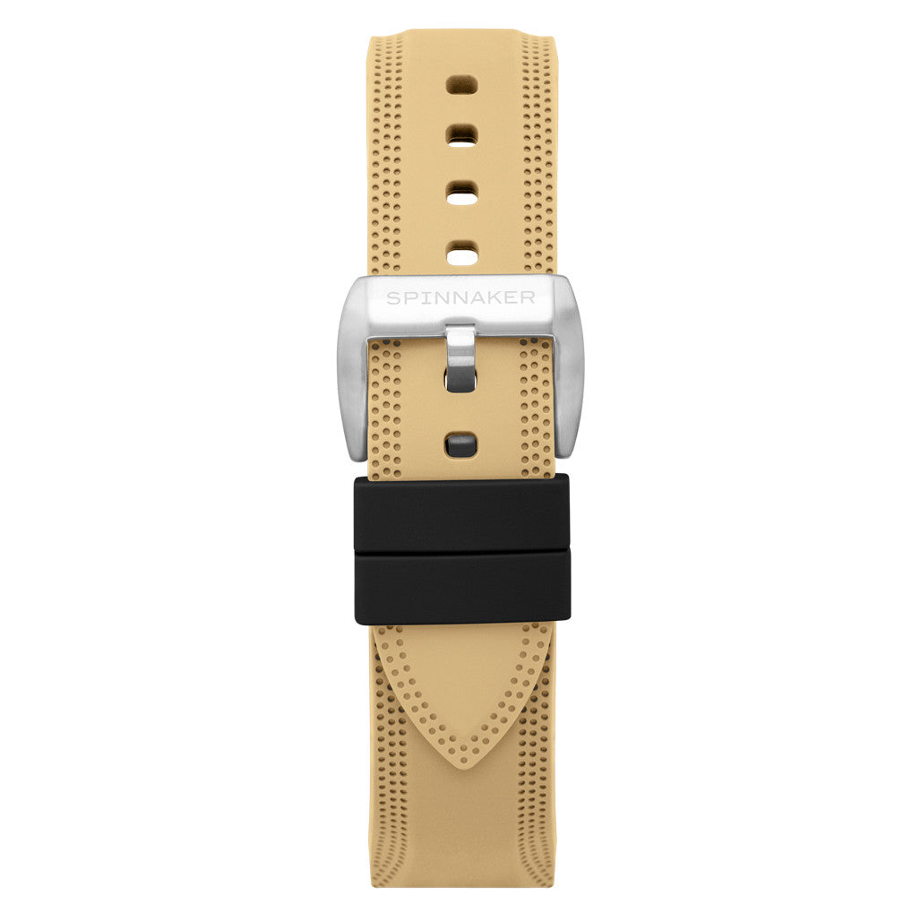 Spinnaker Fluess GMT Automatic Watch with Sandstorm Brown Dial #SP