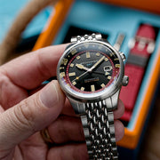 Spinnaker Bradner GMT Automatic Watch with Sombre Red Dial #SP-5121-11