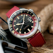 Spinnaker Bradner GMT Automatic Watch with Sombre Red Dial #SP-5121-11