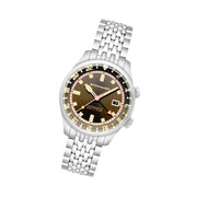 Spinnaker Bradner GMT Automatic Watch with Abbott Brown Dial #SP-5121-22