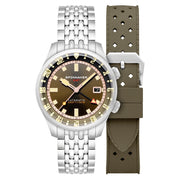 Spinnaker Bradner GMT Automatic Watch with Abbott Brown Dial #SP-5121-22