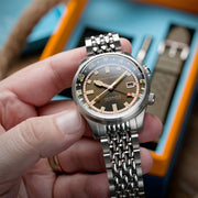 Spinnaker Bradner GMT Automatic Watch with Abbott Brown Dial #SP-5121-22