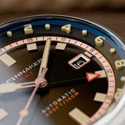 Spinnaker Bradner GMT Automatic Watch with Abbott Brown Dial #SP-5121-22