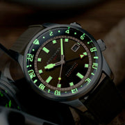 Spinnaker Bradner GMT Automatic Watch with Abbott Brown Dial #SP-5121-22
