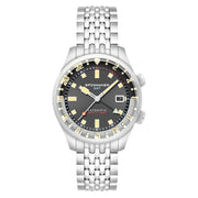 Spinnaker Bradner GMT Automatic Watch with Uniform Grey Dial #SP-5121-33