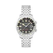 Spinnaker Bradner GMT Automatic Watch with Uniform Grey Dial #SP-5121-33