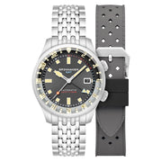 Spinnaker Bradner GMT Automatic Watch with Uniform Grey Dial #SP-5121-33