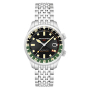 Spinnaker Bradner GMT Automatic Watch with Gravel Black Dial #SP-5121-44