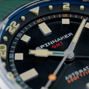 Spinnaker Bradner GMT Automatic Watch with Gravel Black Dial #SP-5121-44