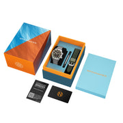 Spinnaker Bradner GMT Automatic Watch with Gravel Black Dial #SP-5121-44