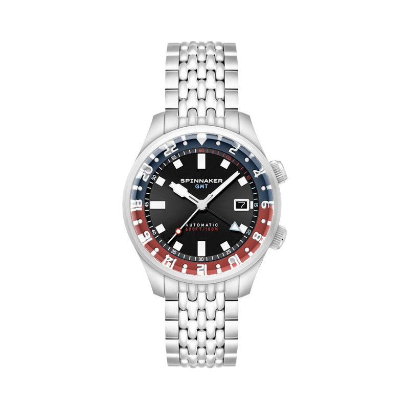 Spinnaker Bradner GMT Automatic Watch with Parisian Night Dial #SP-5121-55