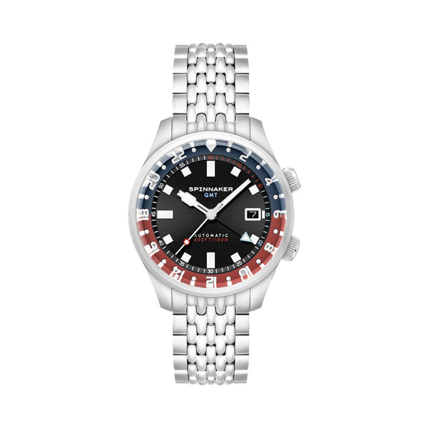 Spinnaker Bradner GMT Automatic Watch with Parisian Night Dial #SP-5121-55