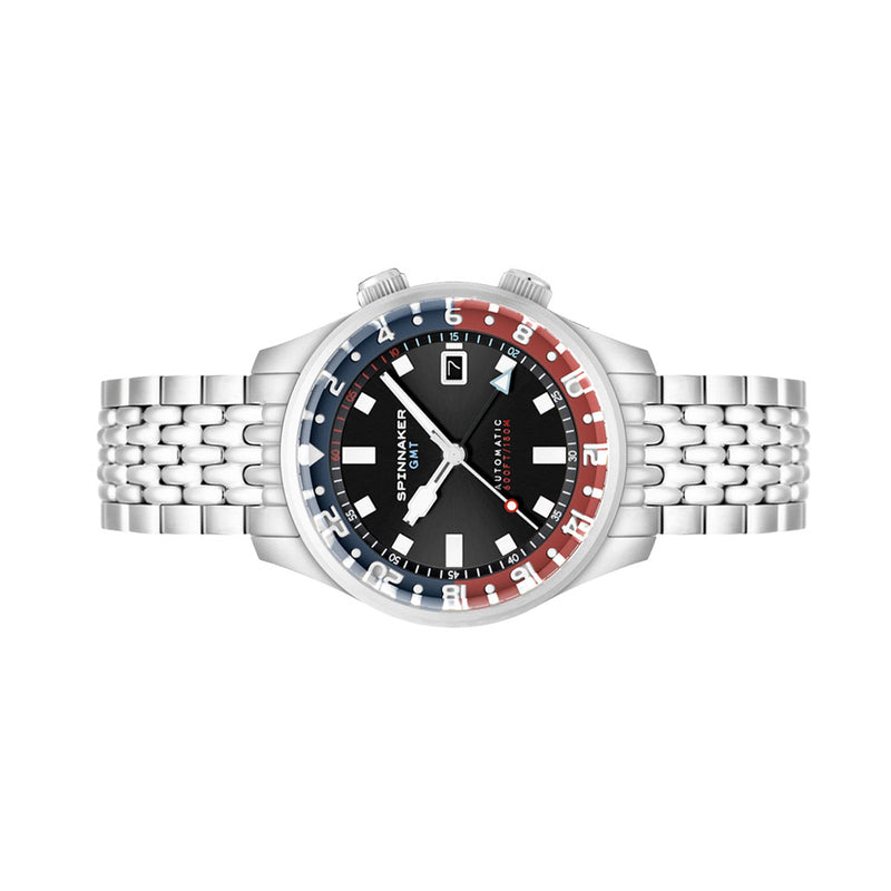 Spinnaker Bradner GMT Automatic Watch with Parisian Night Dial #SP-5121-55