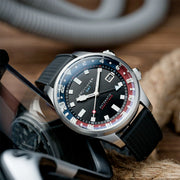 Spinnaker Bradner GMT Automatic Watch with Parisian Night Dial #SP-5121-55