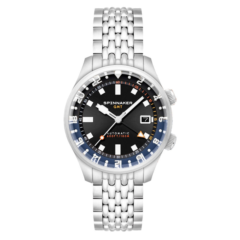 Spinnaker Bradner GMT Automatic Watch with Night Shadow Dial #SP-5121-66