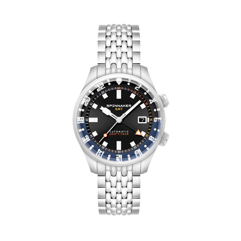Spinnaker Bradner GMT Automatic Watch with Night Shadow Dial #SP-5121-66