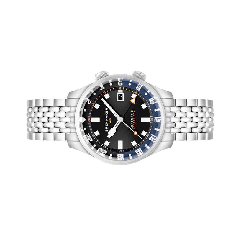 Spinnaker Bradner GMT Automatic Watch with Night Shadow Dial #SP-5121-66