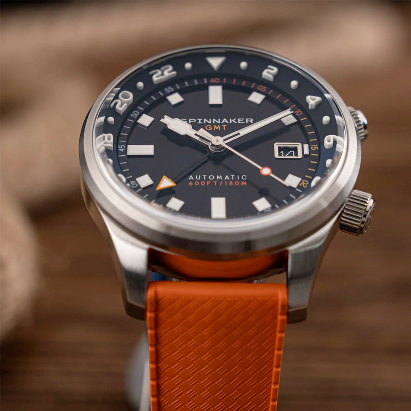 Spinnaker Bradner GMT Automatic Watch with Night Shadow Dial #SP-5121-66