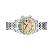 Spinnaker Bradner GMT Automatic watch with Beige Linen Dial #SP-5121-77
