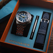 Spinnaker Bradner GMT Automatic watch with Blue Alps Dial #SP-5121-88