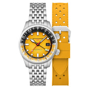 Spinnaker Bradner GMT Automatic watch with Ochre Yellow Dial #SP-5121-99