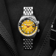 Spinnaker Bradner GMT Automatic watch with Ochre Yellow Dial #SP-5121-99