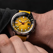 Spinnaker Bradner GMT Automatic watch with Ochre Yellow Dial #SP-5121-99