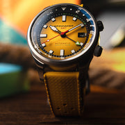 Spinnaker Bradner GMT Automatic watch with Ochre Yellow Dial #SP-5121-99