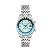 Spinnaker Bradner GMT Automatic watch with Mystic Aquamarine Blue #SP-5121-CC