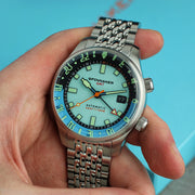 Spinnaker Bradner GMT Automatic watch with Mystic Aquamarine Blue #SP-5121-CC