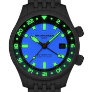 Spinnaker Bradner GMT Automatic watch with Mystic Aquamarine Blue #SP-5121-CC
