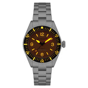 Spinnaker x Islander Spence Limited Edition Dive Watch with Tangerine Dial #SP-5126-LIW22