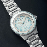 Spinnaker Hass Automatic Whale Sanctuary Project Beluge Blue Ltd Edition Dive Watch #SP-5128-11