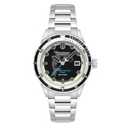 Spinnaker Hass Automatic Whale Sanctuary Project Orca Black Ltd Edition Dive Watch #SP-5128-22