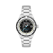 Spinnaker Hass Automatic Whale Sanctuary Project Orca Black Ltd Edition Dive Watch #SP-5128-22