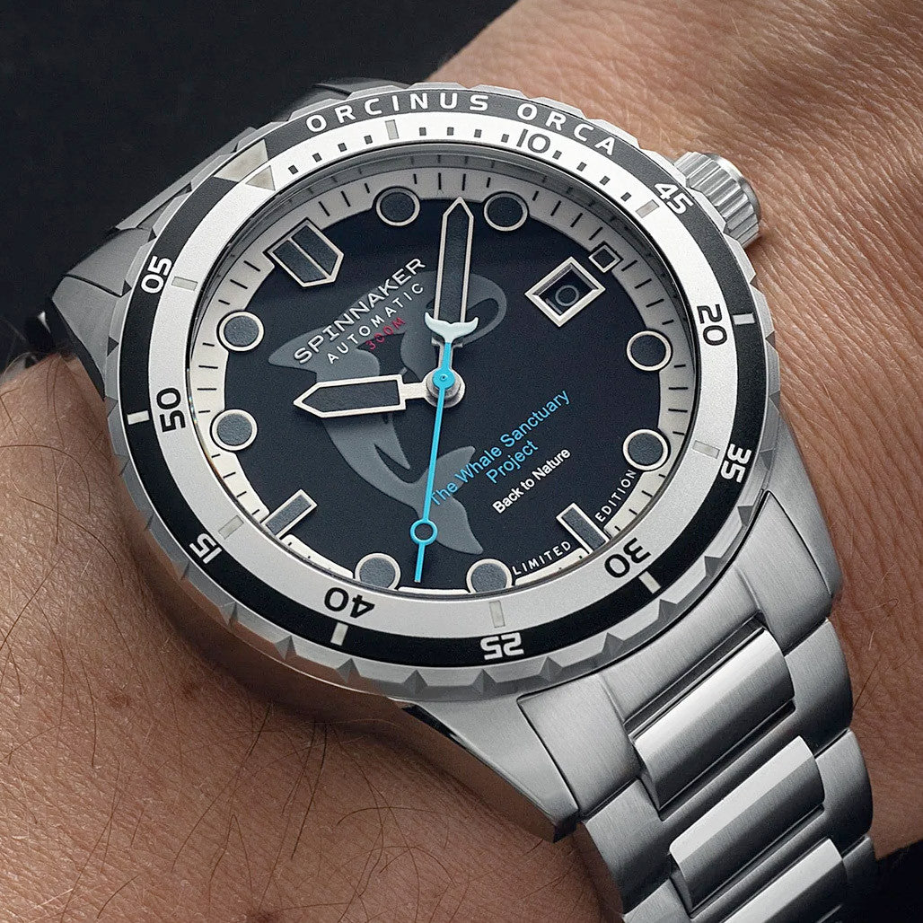 Spinnaker Hass Automatic Whale Sanctuary Project Orca Black Ltd