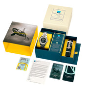 Spinnaker Hass Automatic Whale Sanctuary Project Orca Black Ltd Edition Dive Watch #SP-5128-22