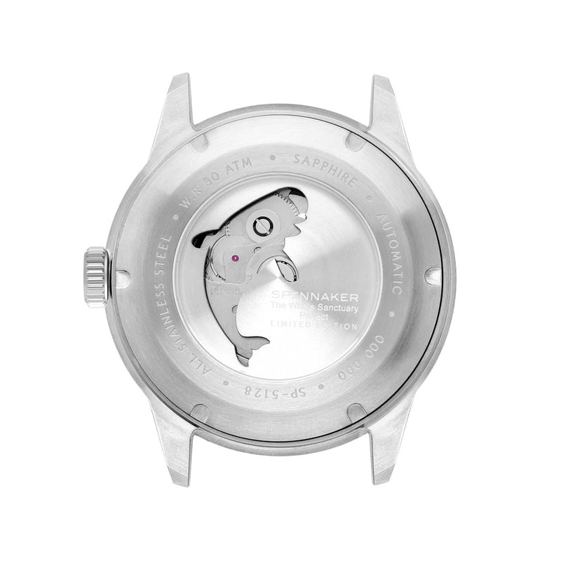 Spinnaker Hass Automatic Whale Sanctuary Project LE Blue Dial #SP-5128-33