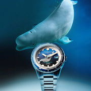 Spinnaker Hass Automatic Whale Sanctuary Project LE Blue Dial #SP-5128-33