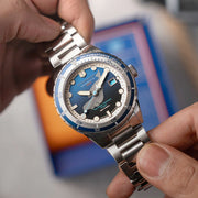 Spinnaker Hass Automatic Whale Sanctuary Project LE Blue Dial #SP-5128-33