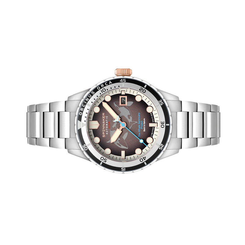 Spinnaker Hass Automatic Whale Sanctuary Project LE Black Dial #SP-5128-44