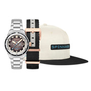 Spinnaker Hass Automatic Whale Sanctuary Project LE Black Dial #SP-5128-44