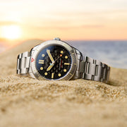 Spinnaker 40mm Croft Dolphin Project LE Dive Watch with Ocean Black Dial #SP-5129-22