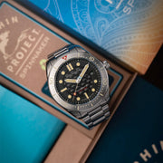 Spinnaker 40mm Croft Dolphin Project LE Dive Watch with Ocean Black Dial #SP-5129-22