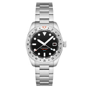Spinnaker Croft 3912 GMT Automatic Dive Watch with Wet Suit Black Dial #SP-5130-11