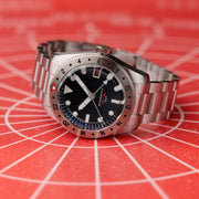 Spinnaker Croft 3912 GMT Automatic Dive Watch with Wet Suit Black Dial #SP-5130-11