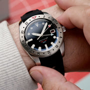 Spinnaker Croft 3912 GMT Automatic Dive Watch with Wet Suit Black Dial #SP-5130-11