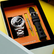 Spinnaker Croft 3912 GMT Automatic Dive Watch with Wet Suit Black Dial #SP-5130-11