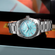 Spinnaker Croft 3912 GMT Automatic Dive Watch with Aqua Marine Blue Dial #SP-5130-22