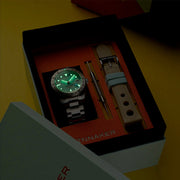 Spinnaker Croft 3912 GMT Automatic Dive Watch with Aqua Marine Blue Dial #SP-5130-22